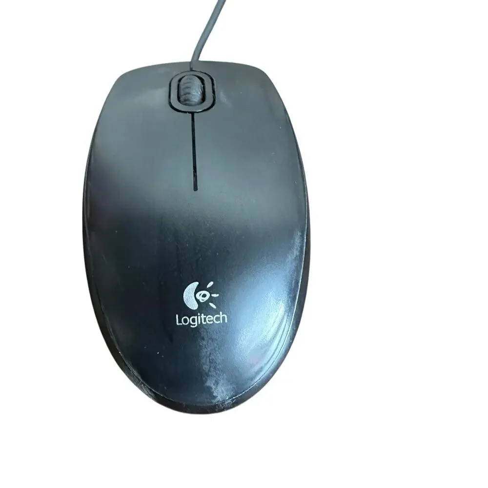 Logitech B100 USB Standard Corded Computer Mouse (810-002149)